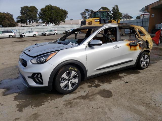 KNDCB3LC1L5396056 - 2020 KIA NIRO LX SILVER photo 1