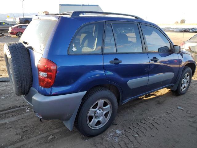 JTEHD20V746009095 - 2004 TOYOTA RAV4 BLUE photo 3