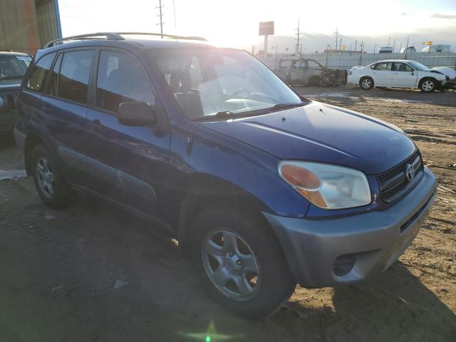 JTEHD20V746009095 - 2004 TOYOTA RAV4 BLUE photo 4