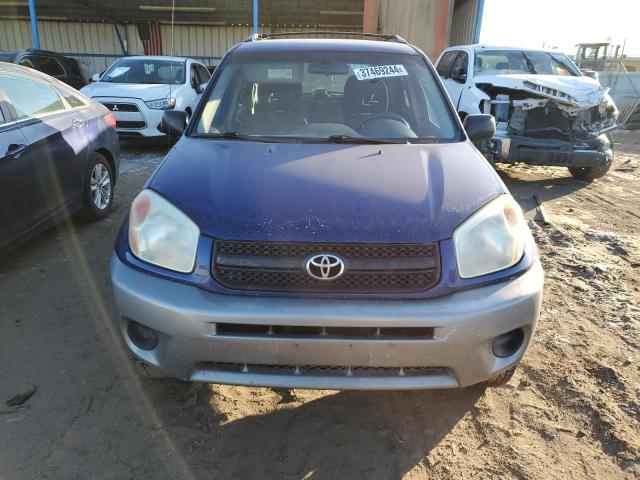 JTEHD20V746009095 - 2004 TOYOTA RAV4 BLUE photo 5