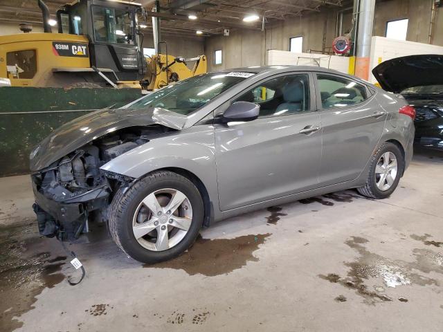 5NPDH4AE0DH335439 - 2013 HYUNDAI ELANTRA GLS GRAY photo 1