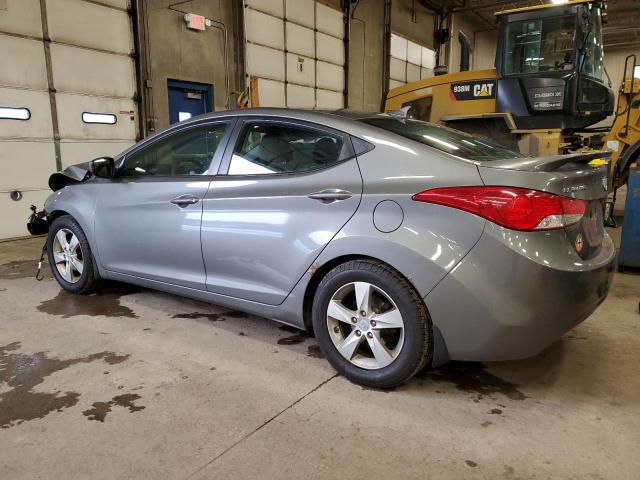 5NPDH4AE0DH335439 - 2013 HYUNDAI ELANTRA GLS GRAY photo 2