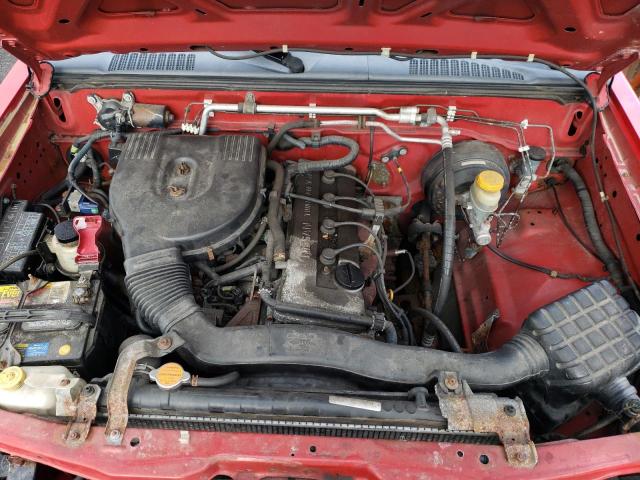 1N6DD26S01C308700 - 2001 NISSAN FRONTIER KING CAB XE RED photo 11