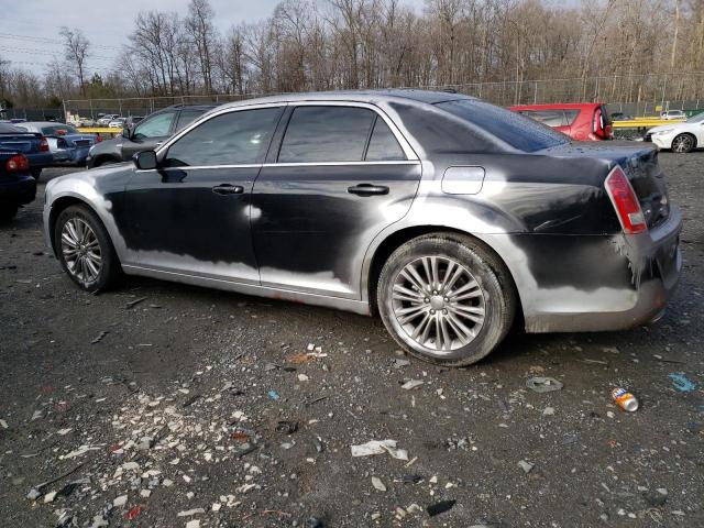 2C3CCARG0EH381494 - 2014 CHRYSLER 300 BLACK photo 2