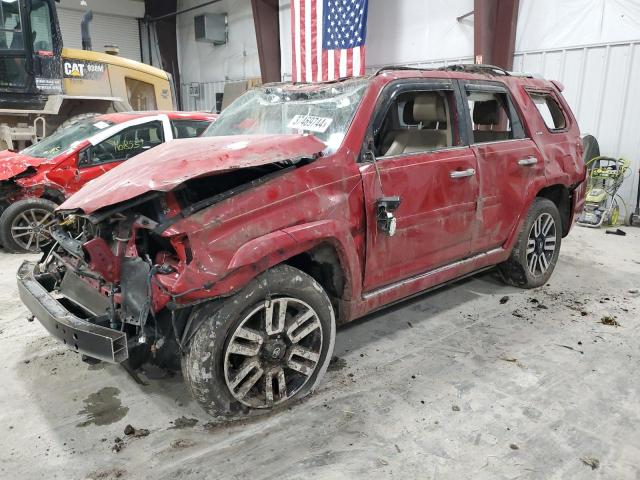 JTEBU5JR1E5192154 - 2014 TOYOTA 4RUNNER SR5 RED photo 1