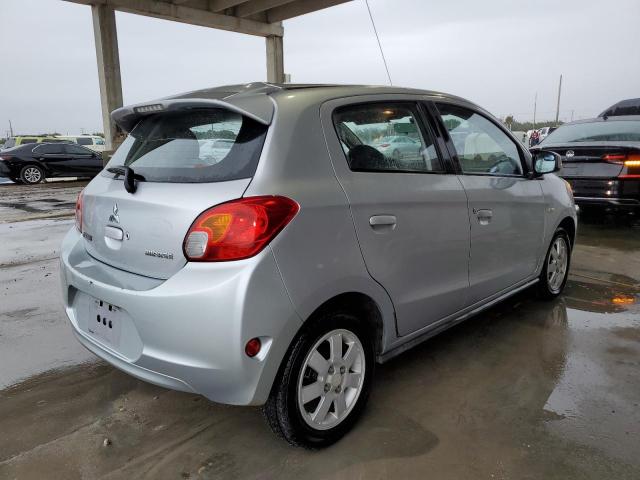 ML32A4HJ8EH024455 - 2014 MITSUBISHI MIRAGE ES SILVER photo 3