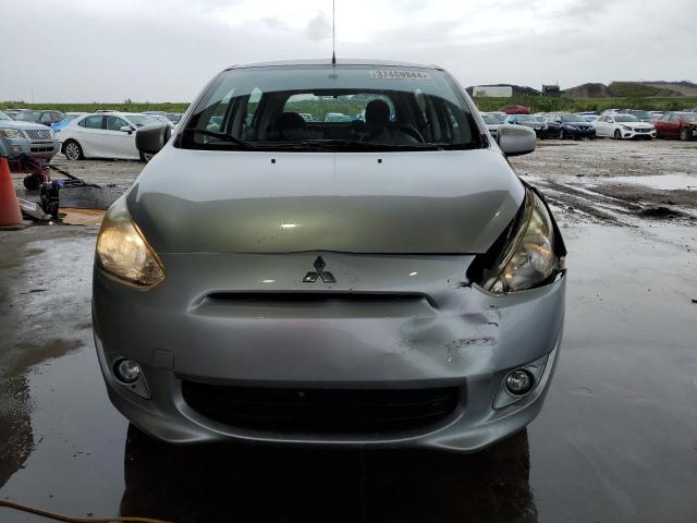 ML32A4HJ8EH024455 - 2014 MITSUBISHI MIRAGE ES SILVER photo 5