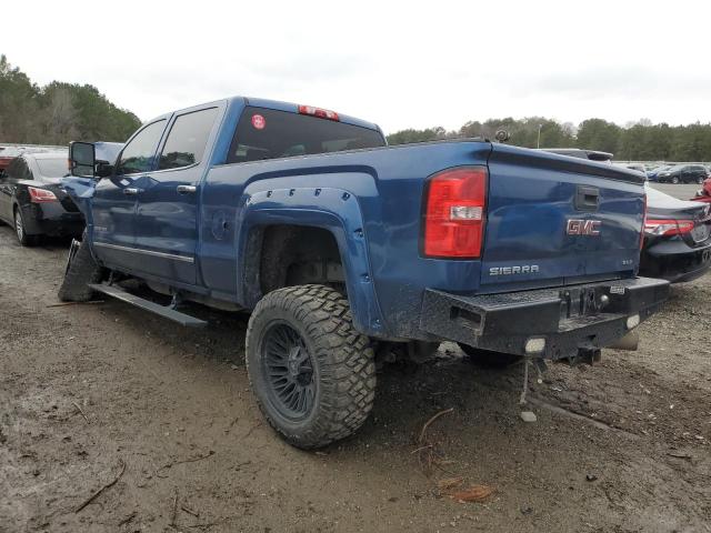 1GT12ZE85FF623881 - 2015 GMC SIERRA K2500 SLT BLUE photo 2