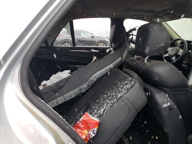 4JGDA5HB1EA270918 - 2014 MERCEDES-BENZ ML 350 4MATIC SILVER photo 11