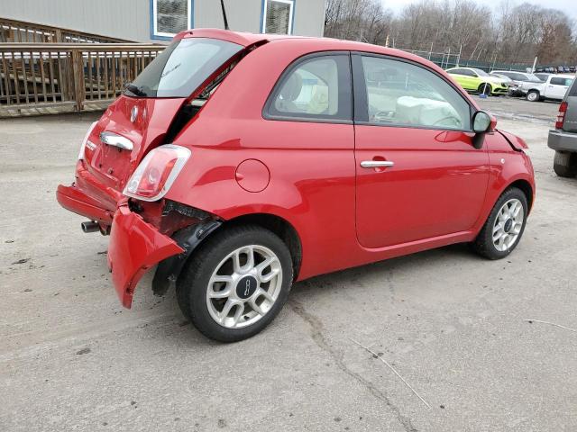 3C3CFFAR1FT527766 - 2015 FIAT 500 POP RED photo 3