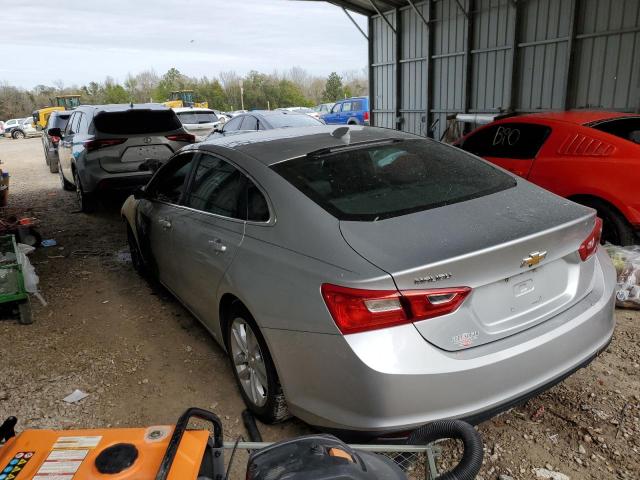 1G1ZE5ST1GF290603 - 2016 CHEVROLET MALIBU LT SILVER photo 2