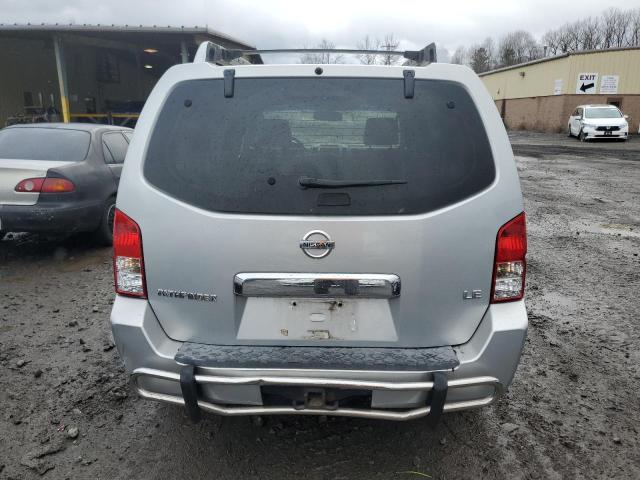 5N1AR18W16C663038 - 2006 NISSAN PATHFINDER LE SILVER photo 6