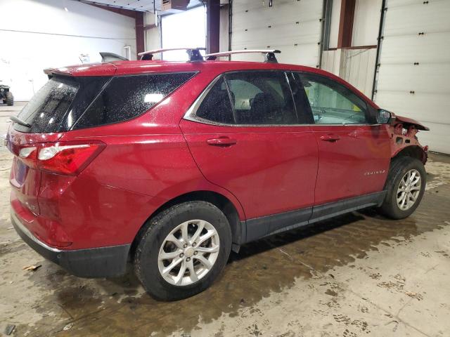 3GNAXJEV3JS569078 - 2018 CHEVROLET EQUINOX LT RED photo 3