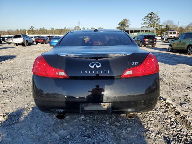 JNKCV64E49M604436 - 2009 INFINITI G37 BASE BLACK photo 6