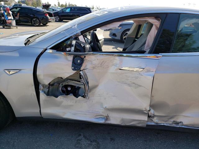 5YJSA1H15EFP32593 - 2014 TESLA MODEL S Արծաթագույն լուսանկար 7