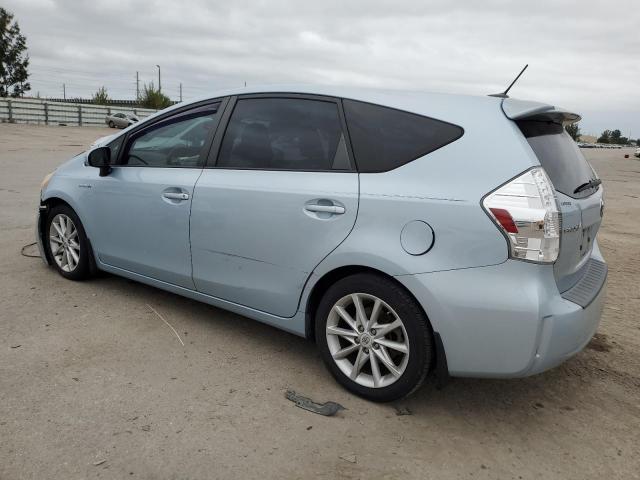 JTDZN3EU9C3117634 - 2012 TOYOTA PRIUS V TURQUOISE photo 2