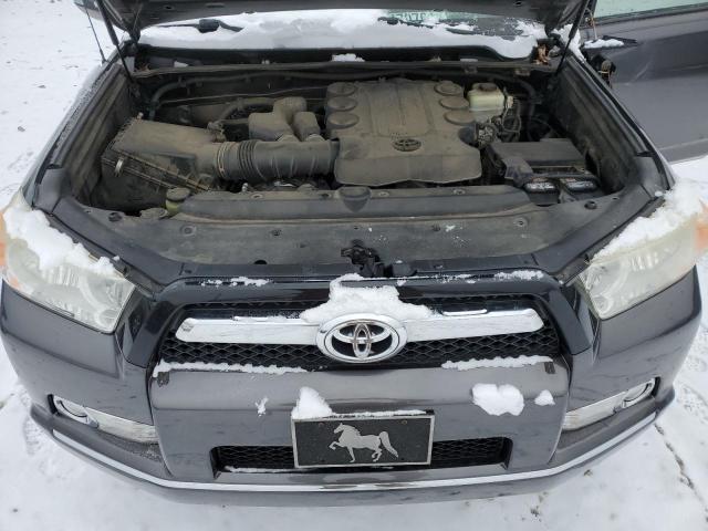 JTEBU5JR2B5066929 - 2011 TOYOTA 4RUNNER SR5 GRAY photo 12