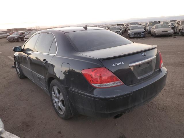 JH4KB16535C005659 - 2005 ACURA RL BLACK photo 2