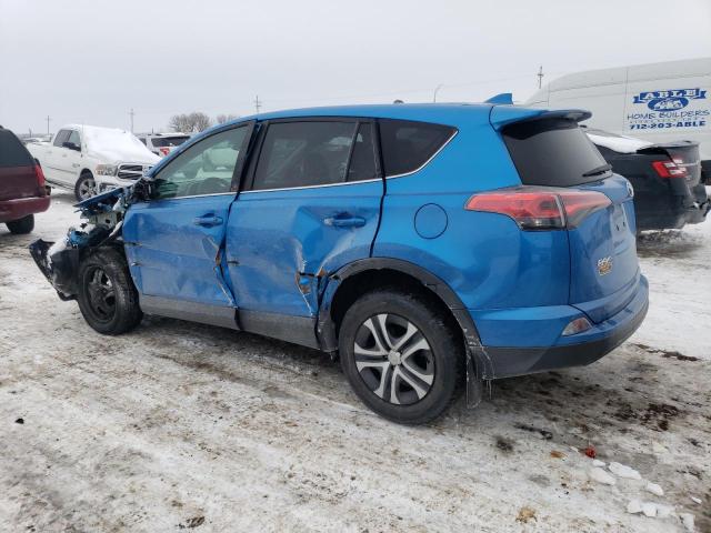 2T3ZFREV1JW475538 - 2018 TOYOTA RAV4 LE Mavi foto 2