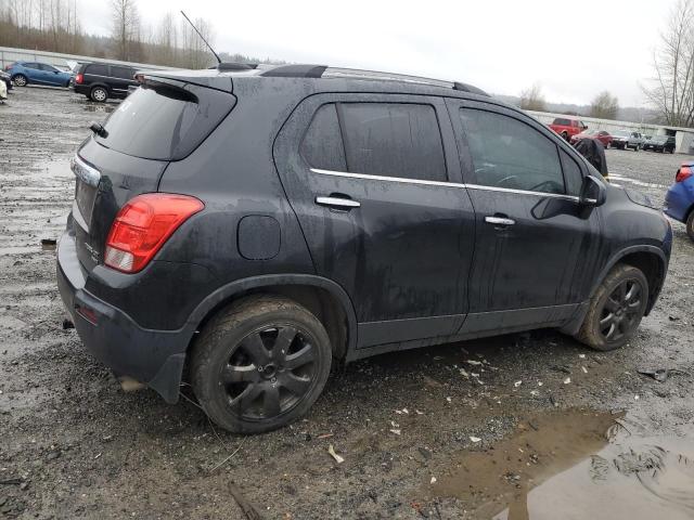 3GNCJTSB0FL239299 - 2015 CHEVROLET TRAX LTZ BLACK photo 3