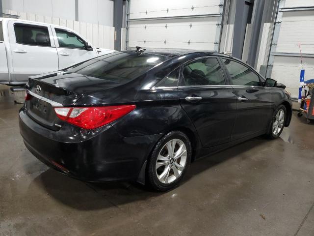 5NPEC4AC8DH683250 - 2013 HYUNDAI SONATA SE BLACK photo 3