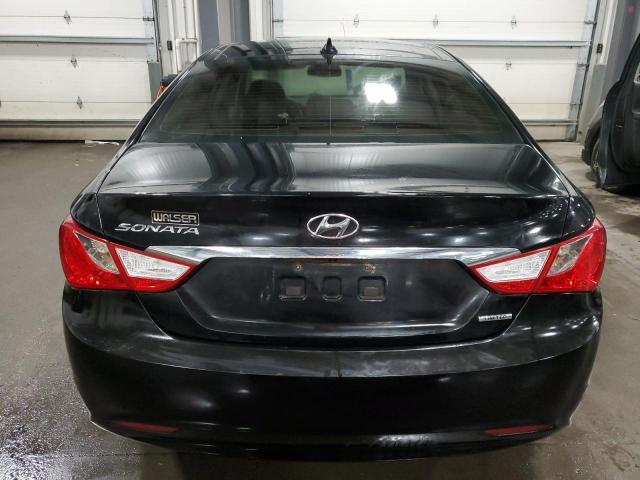 5NPEC4AC8DH683250 - 2013 HYUNDAI SONATA SE BLACK photo 6