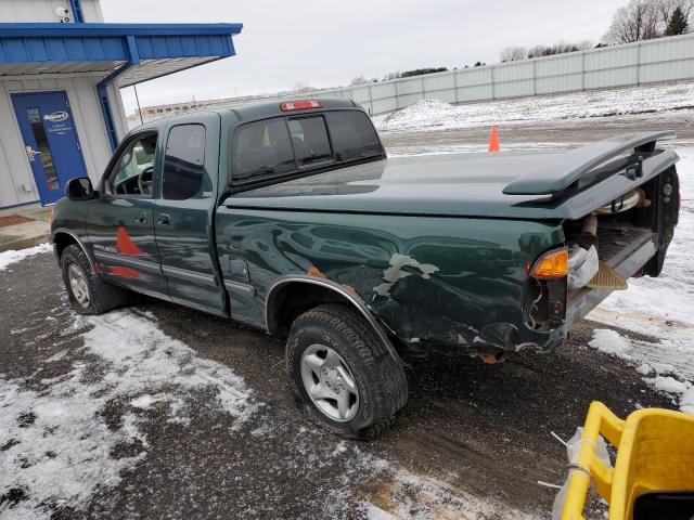 5TBBT4414YS040612 - 2000 TOYOTA TUNDRA ACCESS CAB 绿色 照片 2