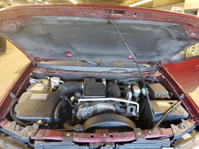 1GNDT13S282108204 - 2008 CHEVROLET TRAILBLAZE LS BURGUNDY photo 11