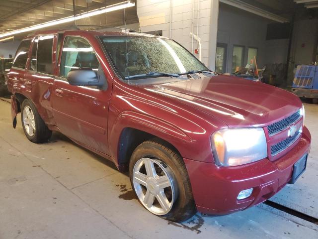 1GNDT13S282108204 - 2008 CHEVROLET TRAILBLAZE LS BURGUNDY photo 4