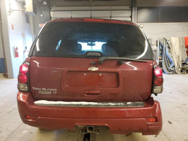 1GNDT13S282108204 - 2008 CHEVROLET TRAILBLAZE LS BURGUNDY photo 6