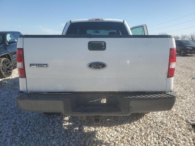 1FTRX12W35NA20473 - 2005 FORD F150 WHITE photo 6