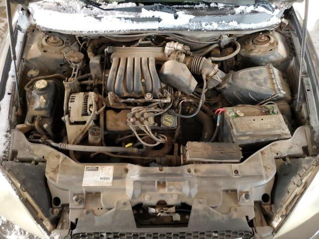 1FAFP55UX2G175404 - 2002 FORD TAURUS SES GRAY photo 11