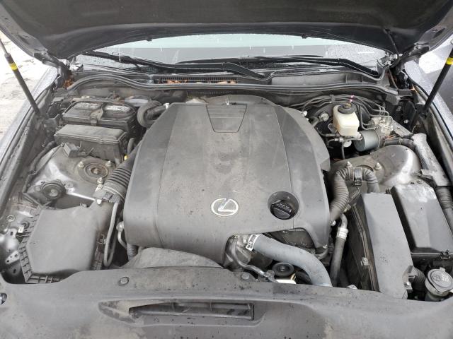 JTHBF1D28F5056657 - 2015 LEXUS IS 250 GRAY photo 11