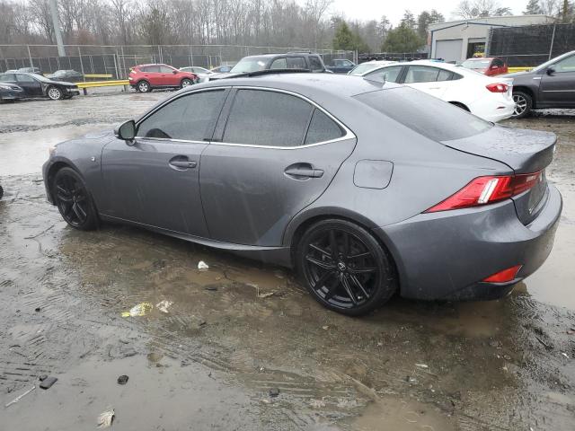 JTHBF1D28F5056657 - 2015 LEXUS IS 250 GRAY photo 2