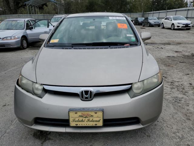 1HGFA16576L011120 - 2006 HONDA CIVIC LX GOLD photo 5