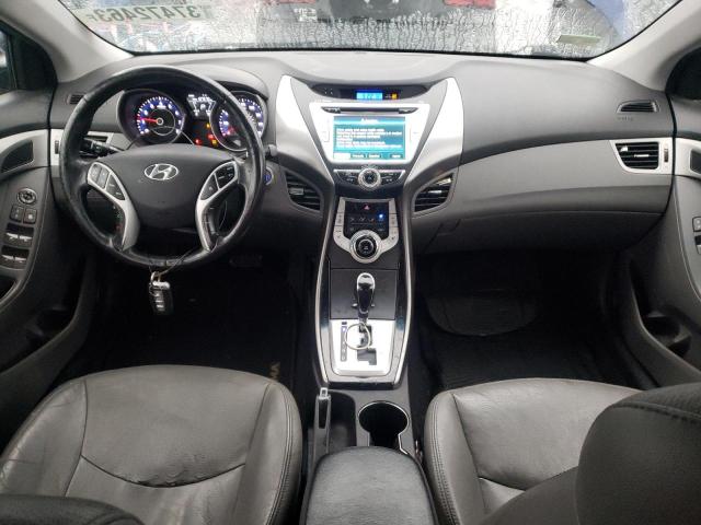 5NPDH4AE2CH104847 - 2012 HYUNDAI ELANTRA GLS BLUE photo 8