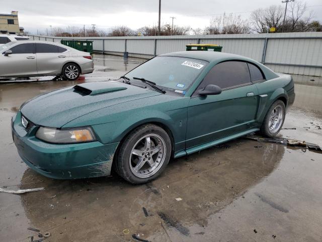 1FAFP42X81F221986 - 2001 FORD MUSTANG GT GREEN photo 1