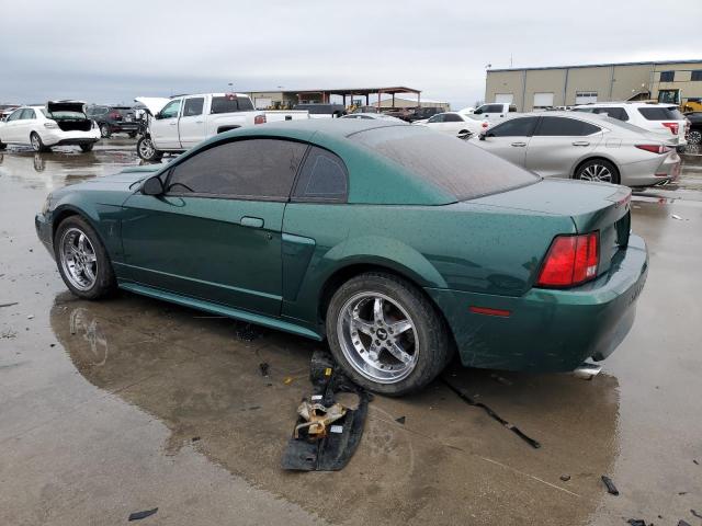 1FAFP42X81F221986 - 2001 FORD MUSTANG GT GREEN photo 2