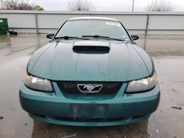 1FAFP42X81F221986 - 2001 FORD MUSTANG GT GREEN photo 5