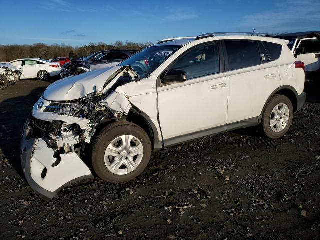 JTMBFREV5FJ033806 - 2015 TOYOTA RAV4 LE WHITE photo 1