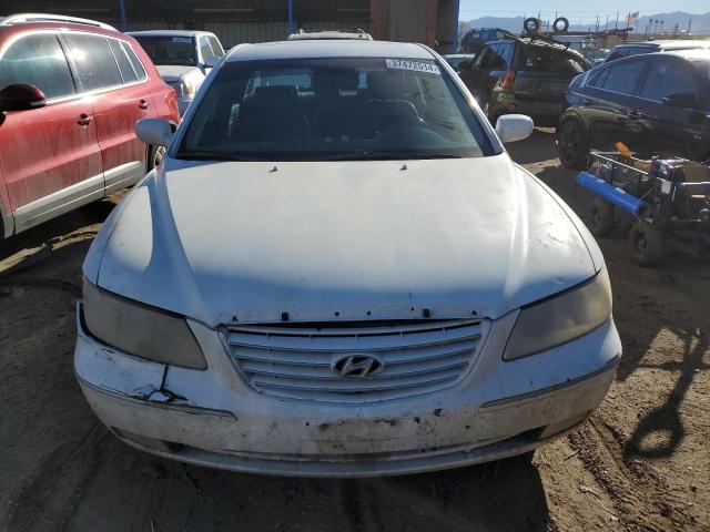 KMHFC46F47A209858 - 2007 HYUNDAI AZERA SE WHITE photo 5