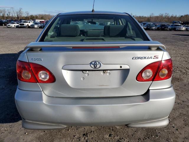 2T1BR32E17C718150 - 2007 TOYOTA COROLLA CE SILVER photo 6