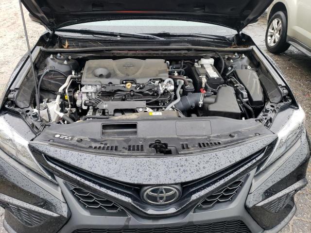 4T1T11AK8NU667765 - 2022 TOYOTA CAMRY SE BLACK photo 11