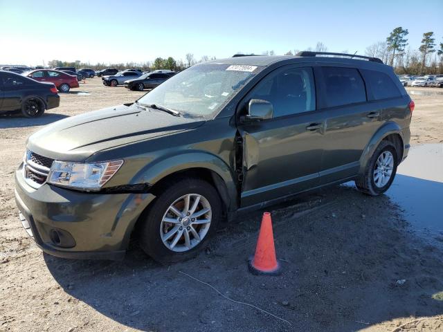 3C4PDCBG6HT530809 - 2017 DODGE JOURNEY SXT GREEN photo 1