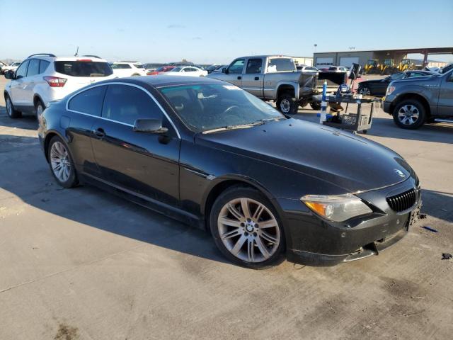 WBAEH13547CR52758 - 2007 BMW 650 I BLACK photo 4