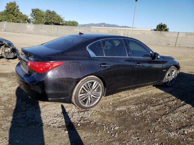 JN1AV7AP9EM690988 - 2014 INFINITI Q50 HYBRID PREMIUM BLACK photo 3