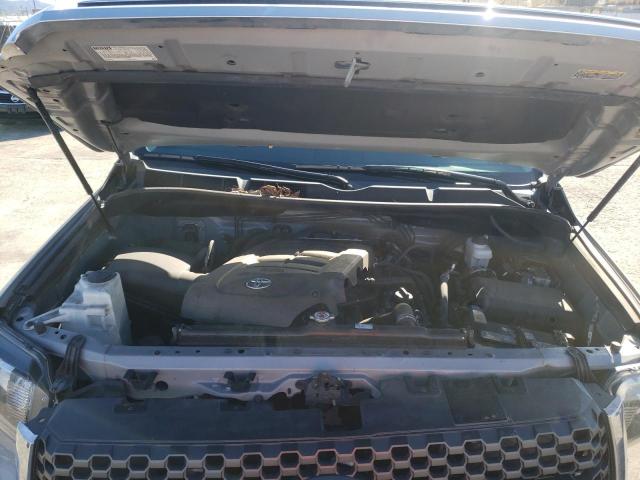 5TFRY5F1XLX268269 - 2020 TOYOTA TUNDRA DOUBLE CAB SR/SR5 GRAY photo 11