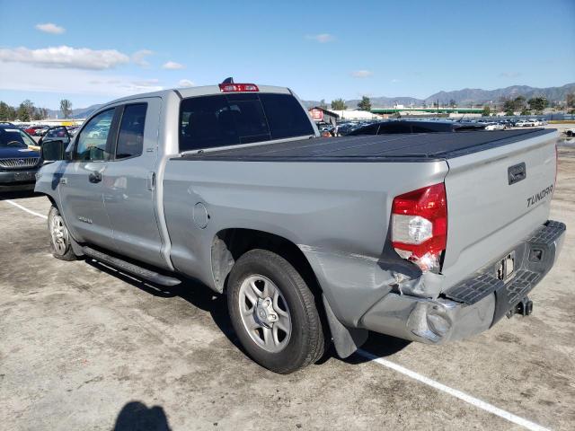 5TFRY5F1XLX268269 - 2020 TOYOTA TUNDRA DOUBLE CAB SR/SR5 GRAY photo 2