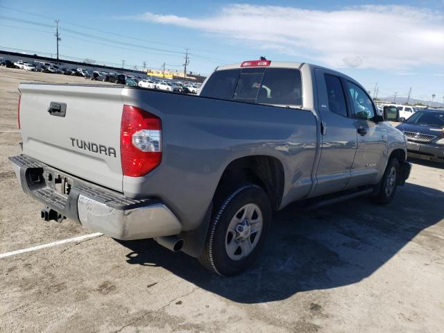 5TFRY5F1XLX268269 - 2020 TOYOTA TUNDRA DOUBLE CAB SR/SR5 GRAY photo 3
