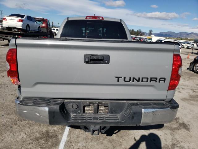 5TFRY5F1XLX268269 - 2020 TOYOTA TUNDRA DOUBLE CAB SR/SR5 GRAY photo 6